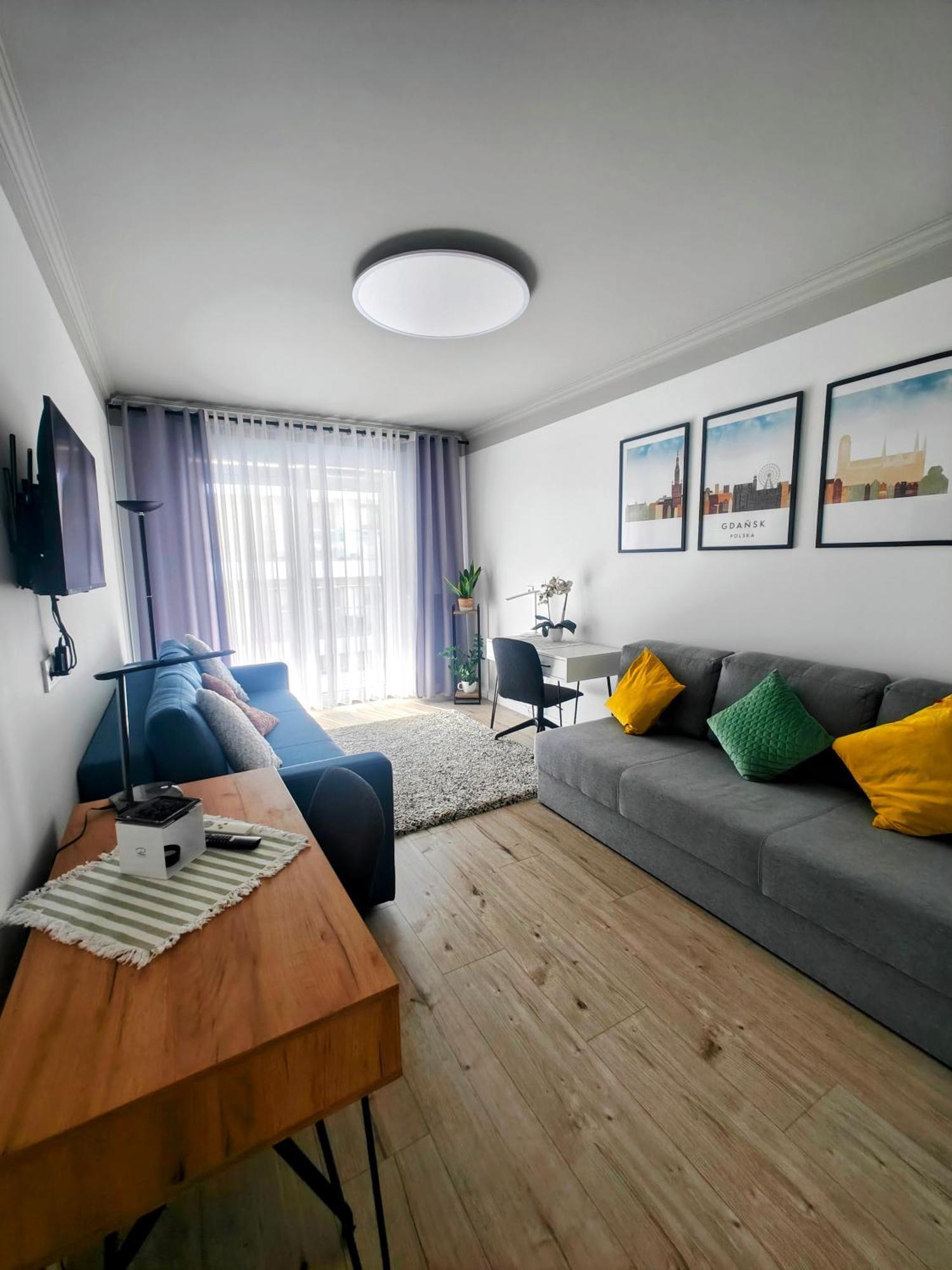 Kolorowa Perspektywa Apartment Gdansk Exterior photo